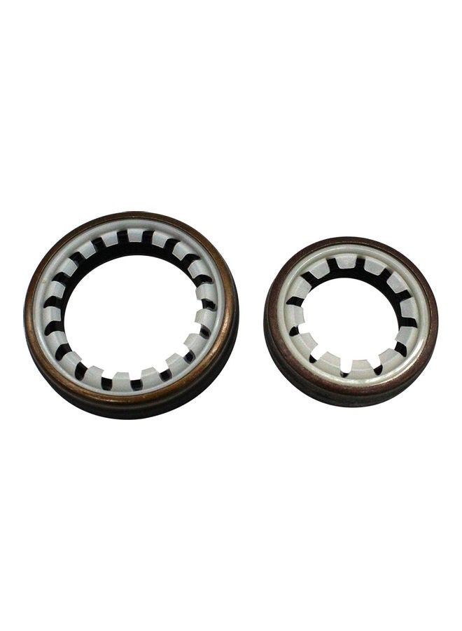 NIBEMINENT 2-Piece Gearbox Driveshaft Oil Seal Set For Peugeot Fiat Citroen  - Image 1