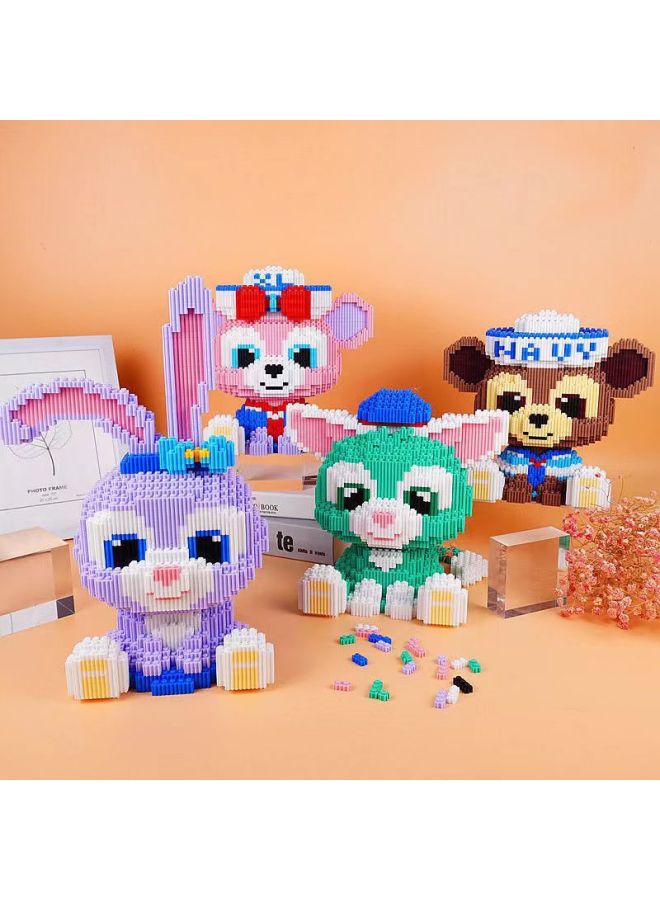 Compatible With Lego Large Blocks In Series With Tiny Particles Assembled Children's Toys Puzzle Blocks Supply-Color:8808 - Image 4