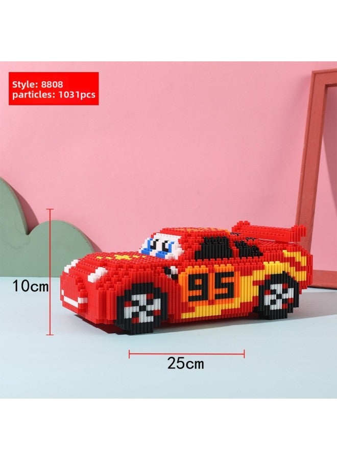 Compatible With Lego Large Blocks In Series With Tiny Particles Assembled Children's Toys Puzzle Blocks Supply-Color:8808 - Image 1