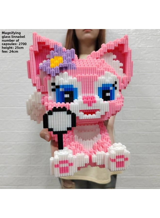 Compatible With Lego Large Blocks In Series With Tiny Particles Assembled Children's Toys Puzzle Blocks Supply-Color:8808 - Image 5