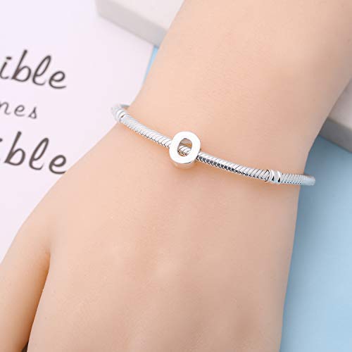 SOUKISS Alphabet Charms Authentic 925 Sterling Silver Letter Initial A-z Alphabet Beads for Christmas Mothers Gifts (O) - Image 5