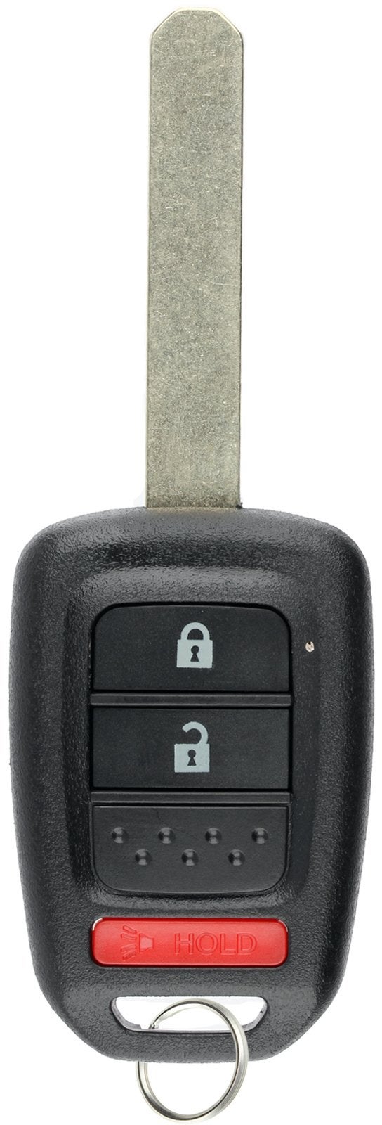 KeylessOption Keyless Entry Remote Fob Uncut Ignition Car Key for Honda Fit CRV HRV Crosstour