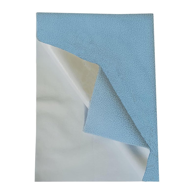 MHM baby dry sheet mattress protector for new borne baby (Pink,sky blue, Small) - Image 2