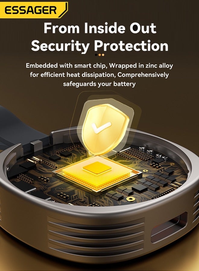 ايساجر شاحن لاسلكي مغناطيسي لساعات آبل، قاعدة شحن سريعة، متوافقة مع جميع موديلات ساعة آبل، تصميم مدمج وقابل للحمل، سهل الاستخدام، محطة شحن مريحة للاستخدام في المنزل والسفر - Image 5