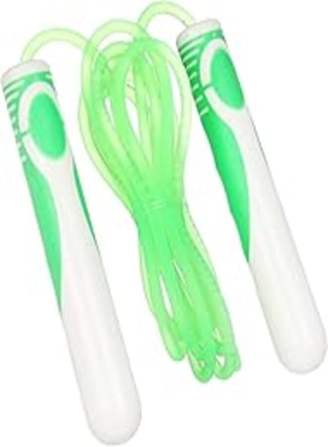 OR Rustomart Jumping Rope L1430 Green and White 