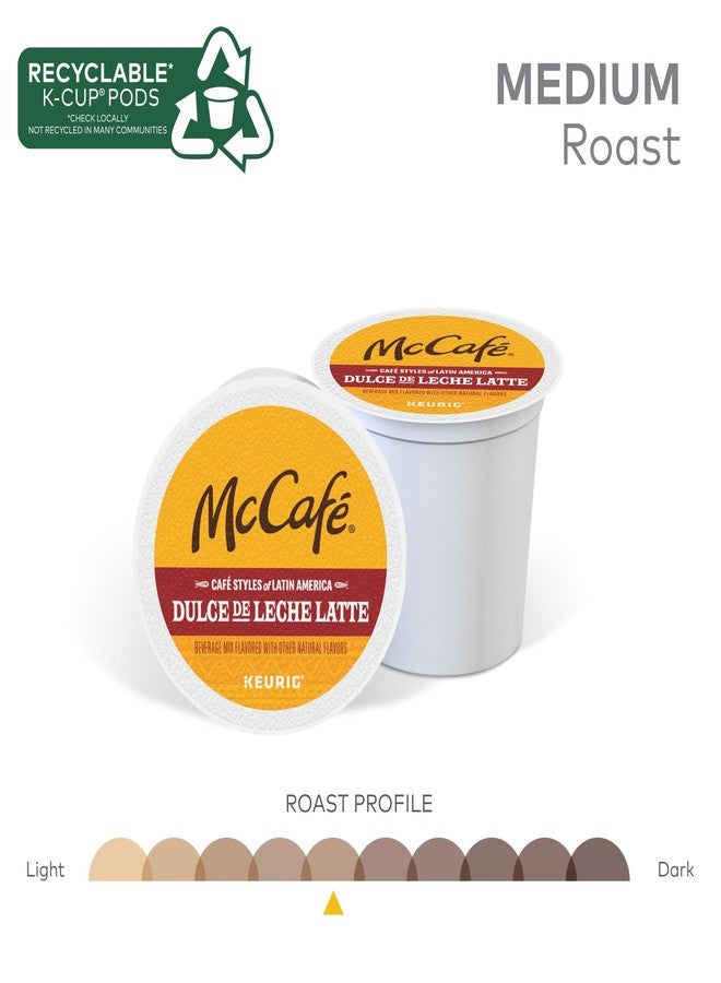 McCafe McCafé Dulce de Leche Latte, One Step Latte Single Serve Keurig K-Cup Pods, Flavored Coffee, 60-Count Box (6 Packs of 10) - Image 4