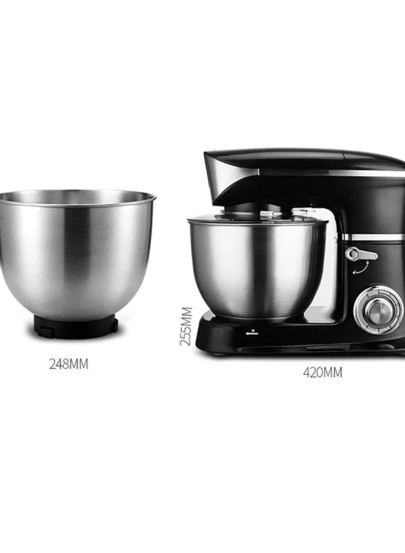 DINEX 1500W Multi-Function Stand Mixer, 6L Capacity, 6 Speed ​​Settings, Durable Construction, Ideal for Baking, Mixing, and Whipping - Image 2
