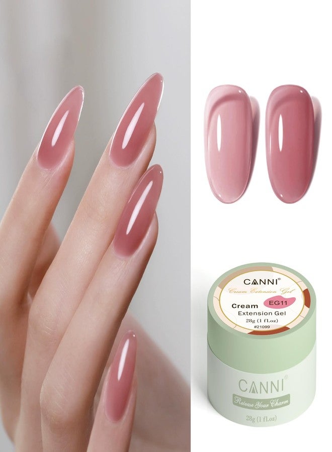 Canni جل بيلدر كاني للأظافر - 1 أونصة سائلة وردي غامق بنفسجي جل صلب لتمديد وتقوية الأظافر، طلاء جل هلامي لفن الأظافر DIY - Image 2