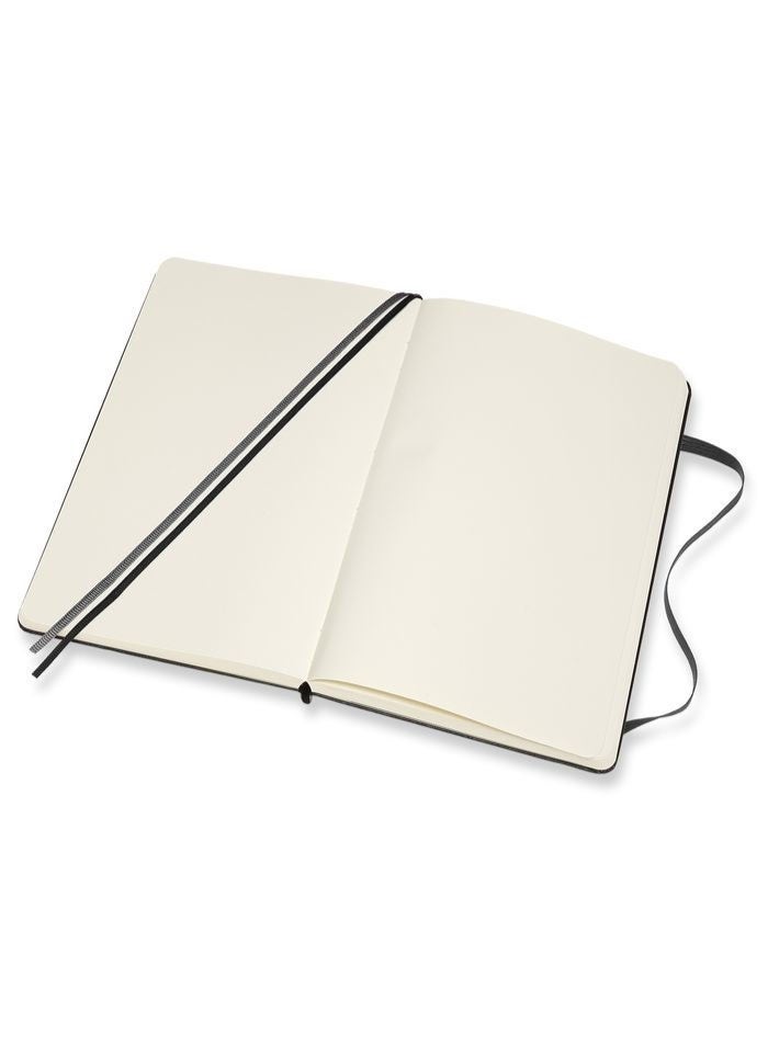 MOLESKINE Expanded Notebook Large Size Plain Pages Black Hard Cover 400 Pages - Image 3