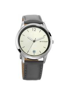 TITAN Men's Analog Round Shape Leather Wrist Watch - 1806SL03 - 48.1 Mm  - Image 1