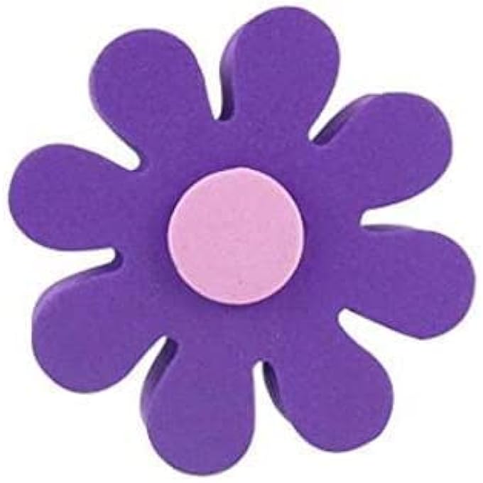 rayihni Purple Daisy Car Antenna Topper/Auto Mirror Dangler/Toppers Aerial Ball Antenna Topper Cute Dashboard Accessories for Women Men - Image 1