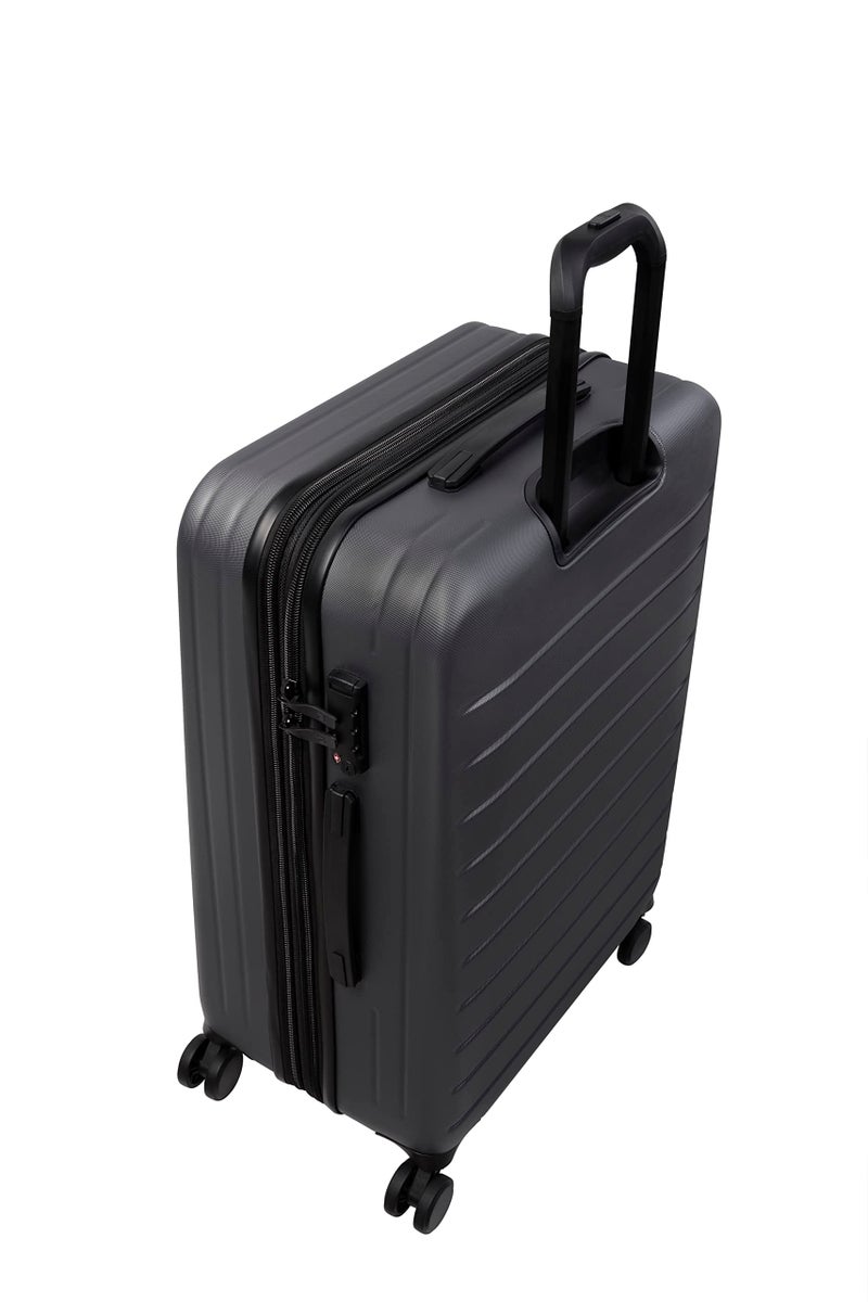 it Luggage it luggage Legion 3 Piece Hardside 8 Wheel Expandable Spinner Set, Asphalt, 3 Pc Set, It Luggage Legion 3 Piece Hardside 8 Wheel Expandable Spinner Set  - Image 2