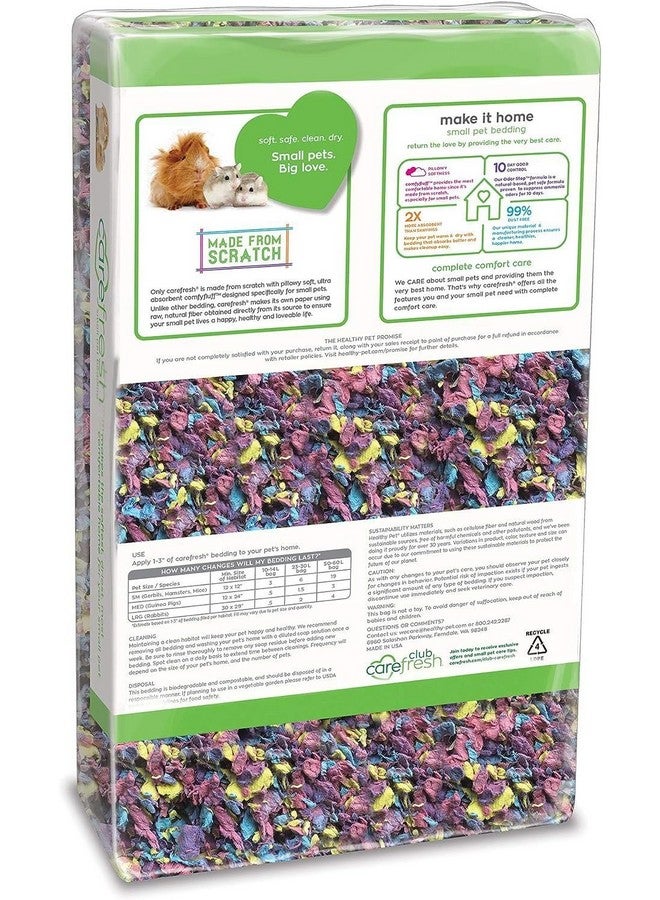 Carefresh 99% Dust-Free Confetti Natural Paper Small Pet Bedding with Odor Control, 23 L - Image 2