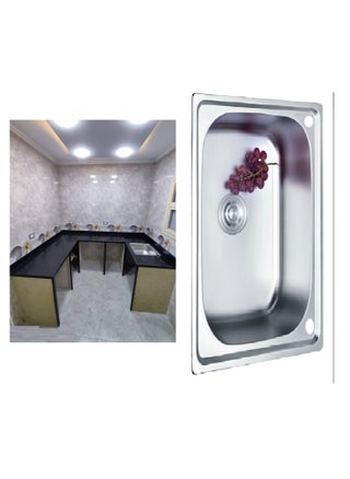 Kitchen Sink Stainless Steel 62/45/1mm