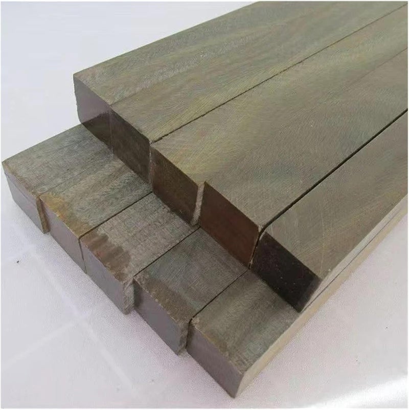 Natural Green Sandalwood Handmade Solid Wood DIY Carving Material Sandalwood Crafts Making Logs Wooden Crafts(6x4x1cm 5pcs) - Image 5