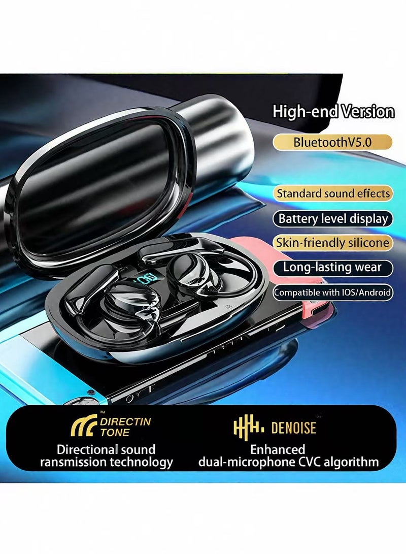 Ai Translation Earbuds Real Time, Wireless Translation Earbuds for Travel,130 Language Bluetooth Translator with App, Instant Simultaneous Voice Translator Headphones for Learning English and More - Image 1