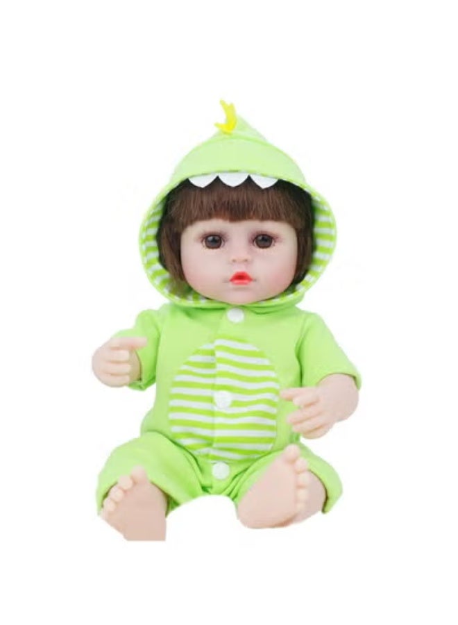 15 Inch Pretend Sleep Baby Doll Set with Complete Accessory Kit for Toddler Boys and Girls, Random Colors, 17.5*11*38cm - Image 1
