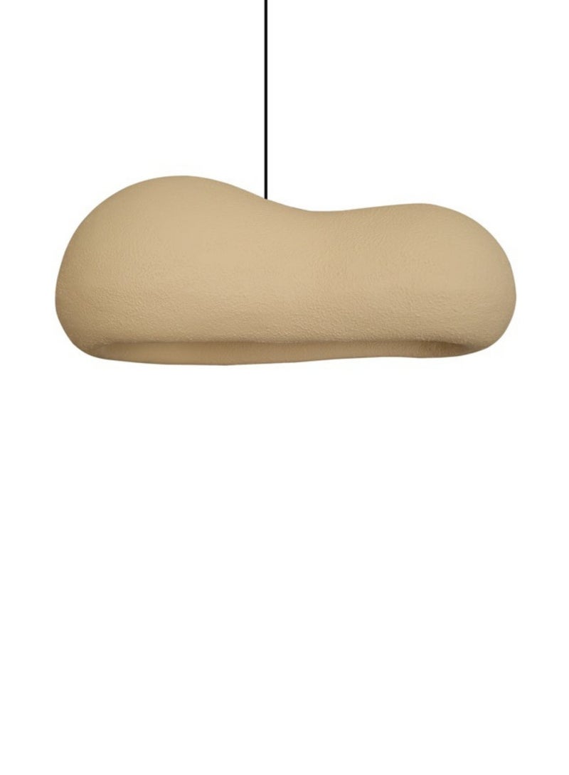Dune Flow Organic Pendant Light – Handcrafted Fiberglass Hanging Lamp, Modern Sculptural Ceiling Light for Dining Room, Living Room & Contemporary Interiors, D36 x L70 x H24 cm - Image 3
