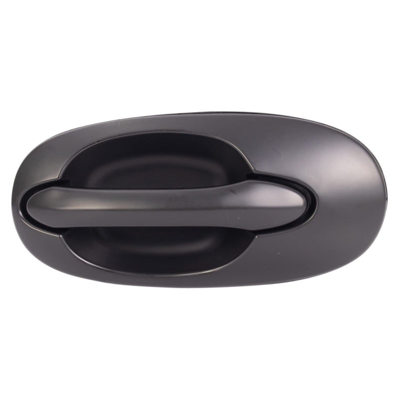 TRQ Rear Left Exterior Door Handle Drivers Side Compatible with 2002-2005 Kia Sedona - Image 1