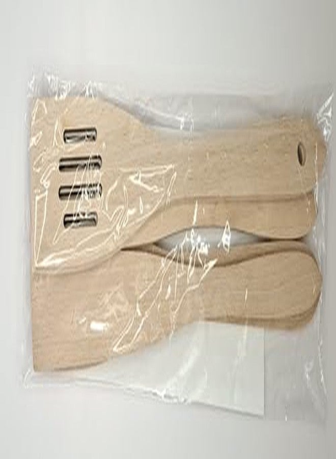 Tuuli Kitchen Set of Kitchen Utensils Beech Wood (6 x Spatulas 30 cm) - Image 5