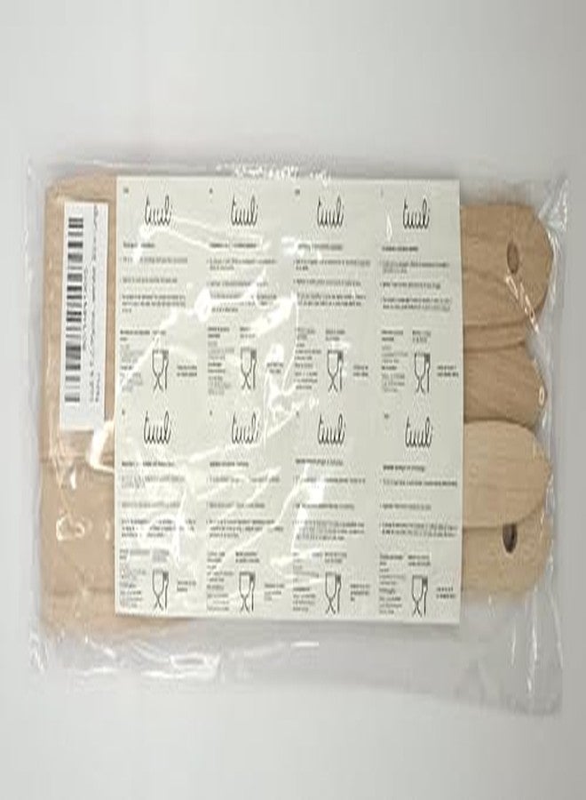 Tuuli Kitchen Set of Kitchen Utensils Beech Wood (6 x Spatulas 30 cm) - Image 4