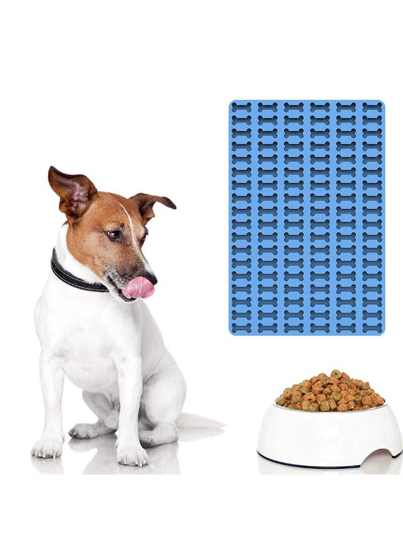 KASTWAVE Pet Treats Baking Mold, Mini Silicone Mold, Dog Treat Silicone Mold, Pet Treats Baking Mold, Chocolate Drops Mold, Homemade Cookie Making Tool, Candy Molds for Caramels Cookies (2 Pack) - Image 4