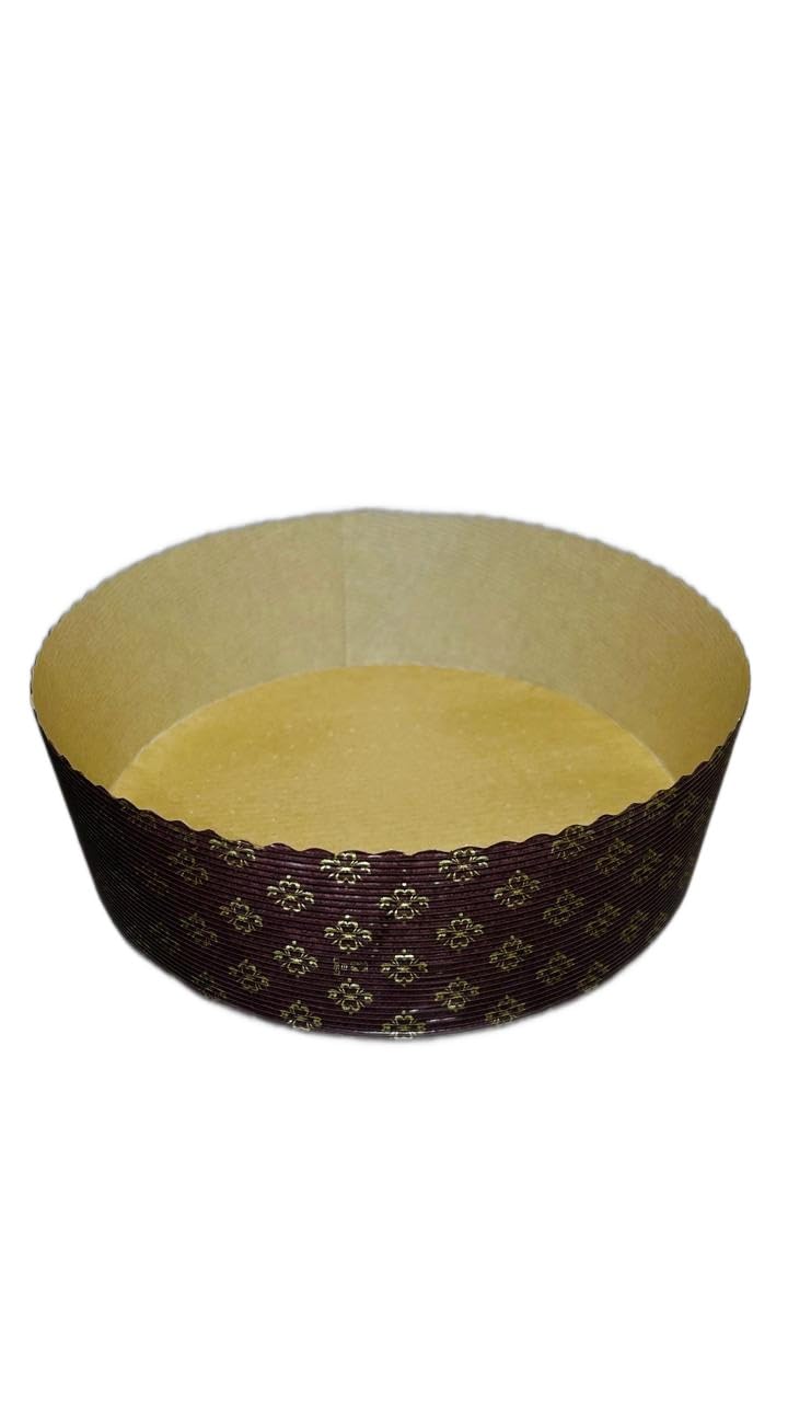 Baekence Bake and Serve Cake Moulds Muffin Mould Round Mould 1000gms Pack of 10 pcs Round Shape1kg - Image 3