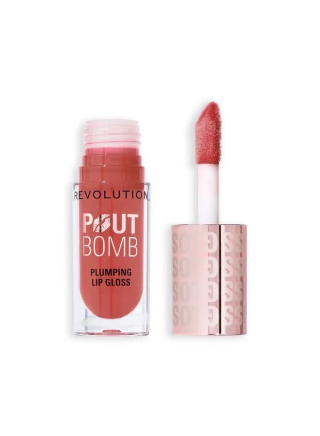 REVOLUTION Pout Bomb Plumping Lip Gloss - Image 1