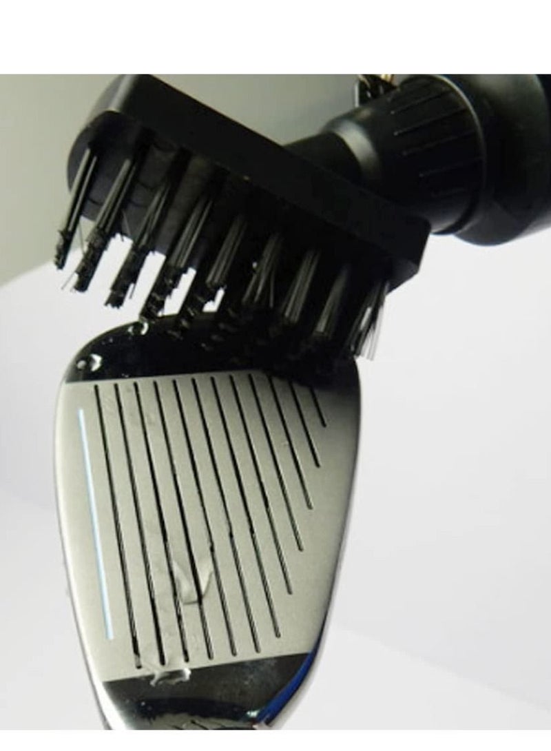 Y&D Professional Golf Club Cleaning Brush, Groove Cleaner, Clean Accessories for Ball Wet Scrub, Golfs Brush Water Dispenser Cleaner (Black) - Image 5