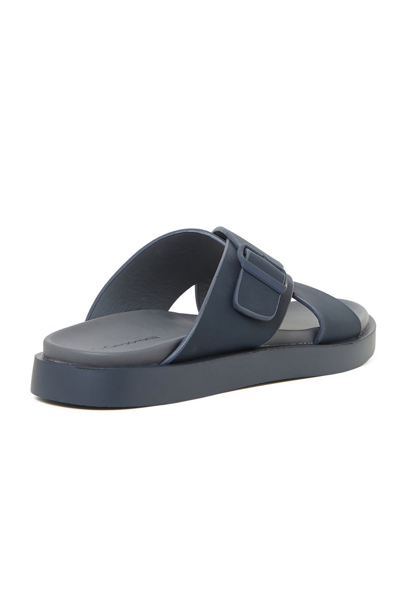 GEOOMNII Arabic Sandals for Mens – BLUE Sandals with Slip On | Comfortable PU Upper & TPR Sole - Image 3