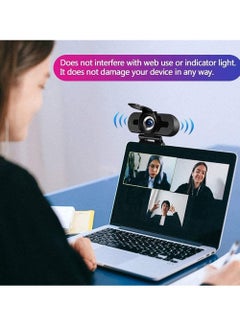 Y&D Webcam Privacy Shutter (Lens Cap, Hood Cover) Compatible with Logitech Webcams: Fits C920, C920x, C922, C922x, C930e, 1080P Pro Stream  - Image 4
