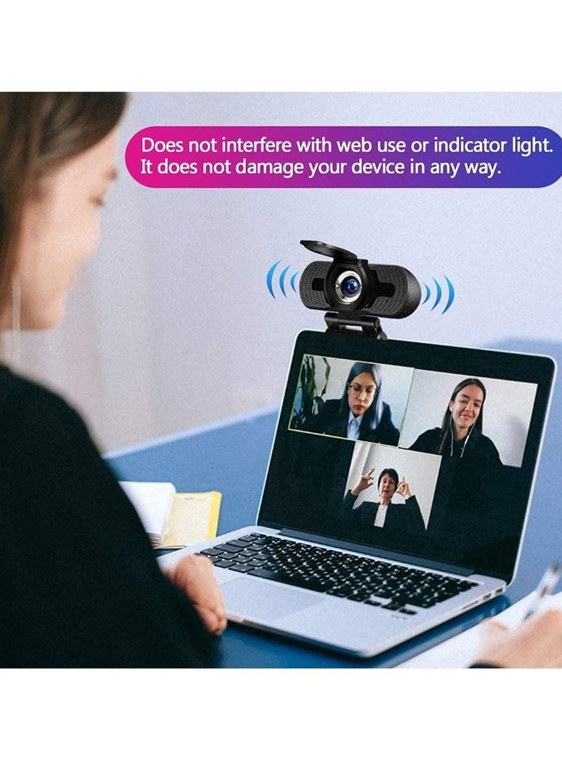 Y&D Webcam Privacy Shutter (Lens Cap, Hood Cover) Compatible with Logitech Webcams: Fits C920, C920x, C922, C922x, C930e, 1080P Pro Stream - Image 4