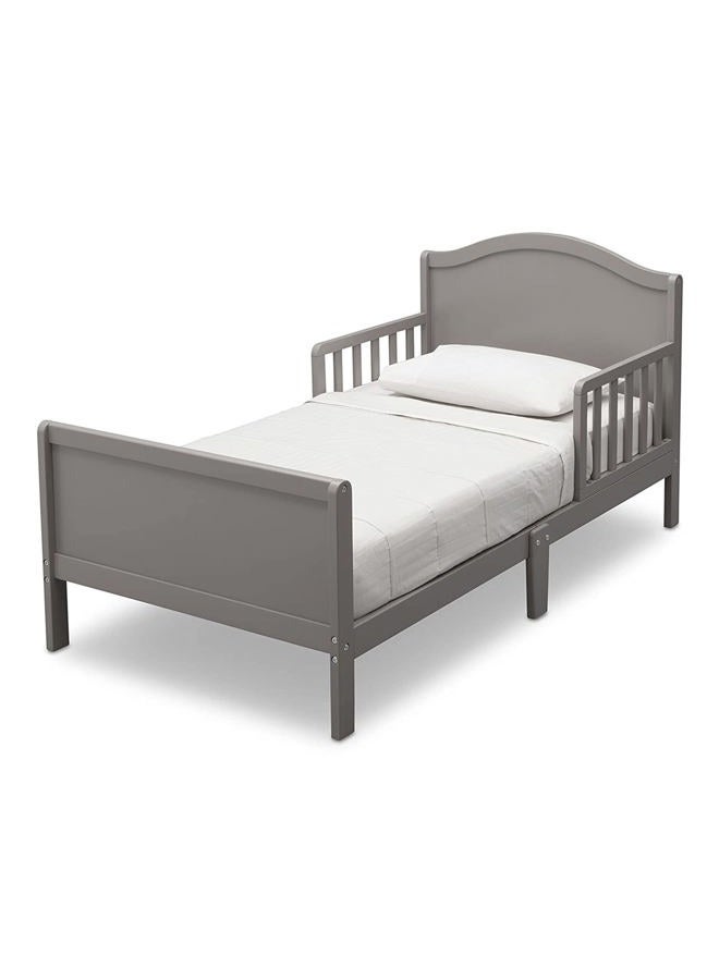 Delta CHILDREN Bennett Toddler Bed With Guardrails, Grey 540620 026, 55.25X30X27.75 Inch Pack Of 1 - Image 5
