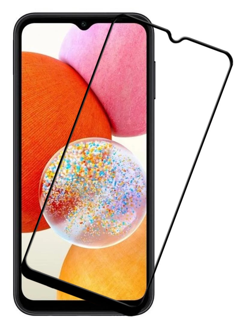 ACLIX Antistatic ESD Dustproof Premium Quality High Definition Tempered Glass Screen Protector Designed For Samsung Galaxy A14 - Image 1