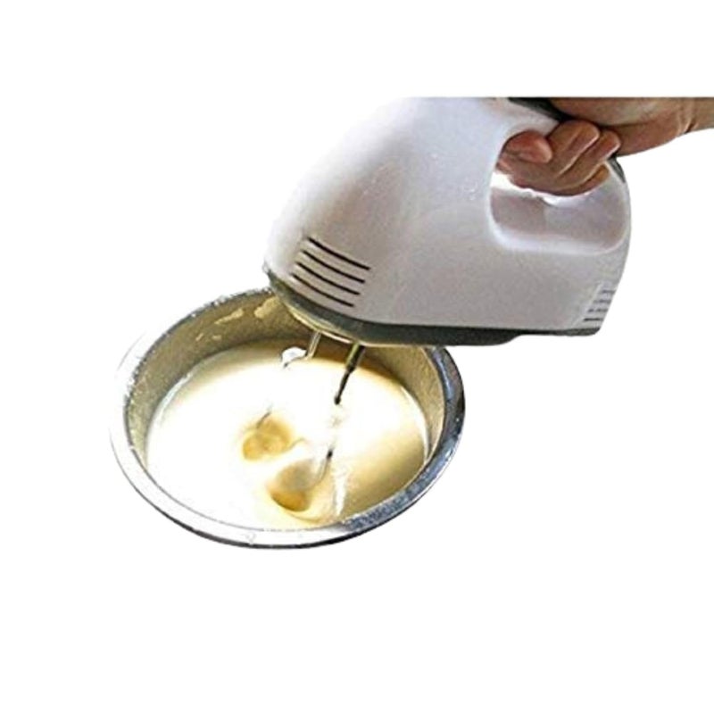 THE RADHA MADHAV THE RADHA MADHAV 7 Speeds 260 Watt Hand Held Electric Egg Beater Lightweight Hand Mixer Blender with 5 Speed Control Settings Stainless Steel Accessories  - Image 2