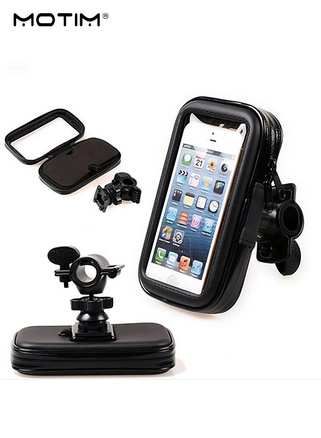 Motim Bike Phone Mount Holder Bike Bag Bicycle Bag, Waterproof Touchscreen Bike Phone Mount, Mountain, Dirt Bike and Motorcycle - 360° Rotating Suitable for Most Smartphones - Image 3