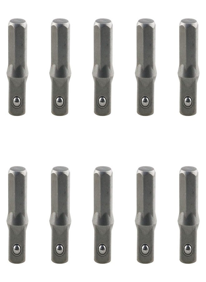 WHYHKJ 10PCS Power Tools Replacement Parts Impact Socket Adapter Converter Replacement Part 1/4'' Hex Shank To 1/4'' - Image 2