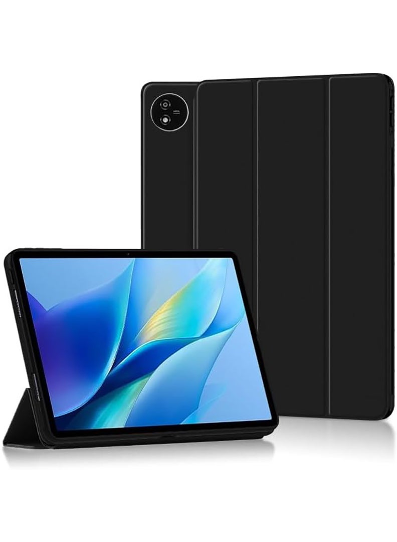 Theodor Protective Flip Case For Vivo Pad 2 With Trifold Stand Auto Wake Sleep Shockproof Cover Black - Image 1