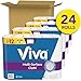 Viva MultiSurface Cloth Paper Towels 24 Double Rolls 110 Sheets Per Roll 4 Packs of 6 - Image 4