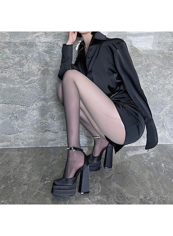 Internet Celebrity Summer Thin Trendy Gradual Pantyhose Pantyhose Candy Color Slimming Leg Beauty Base Socks