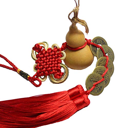 FengShuiGe 2PCS Wooden Hu Lu (Gourd) for Chinese Feng Shui - Chinese Good Luck Wu Lou - Image 3