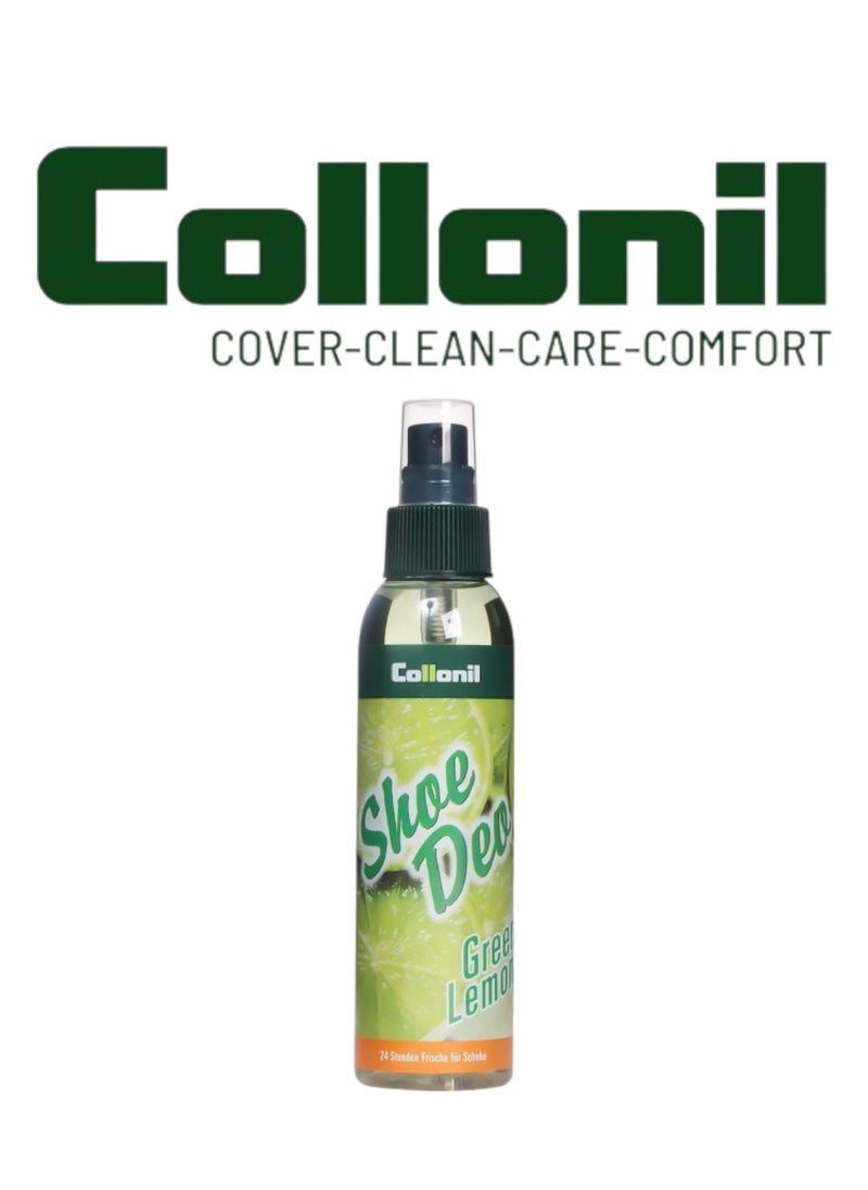 Collonil Collonil Fresh Up Green Lemon 150ml – Long-Lasting Shoe & Textile Deodorizer  - Image 1