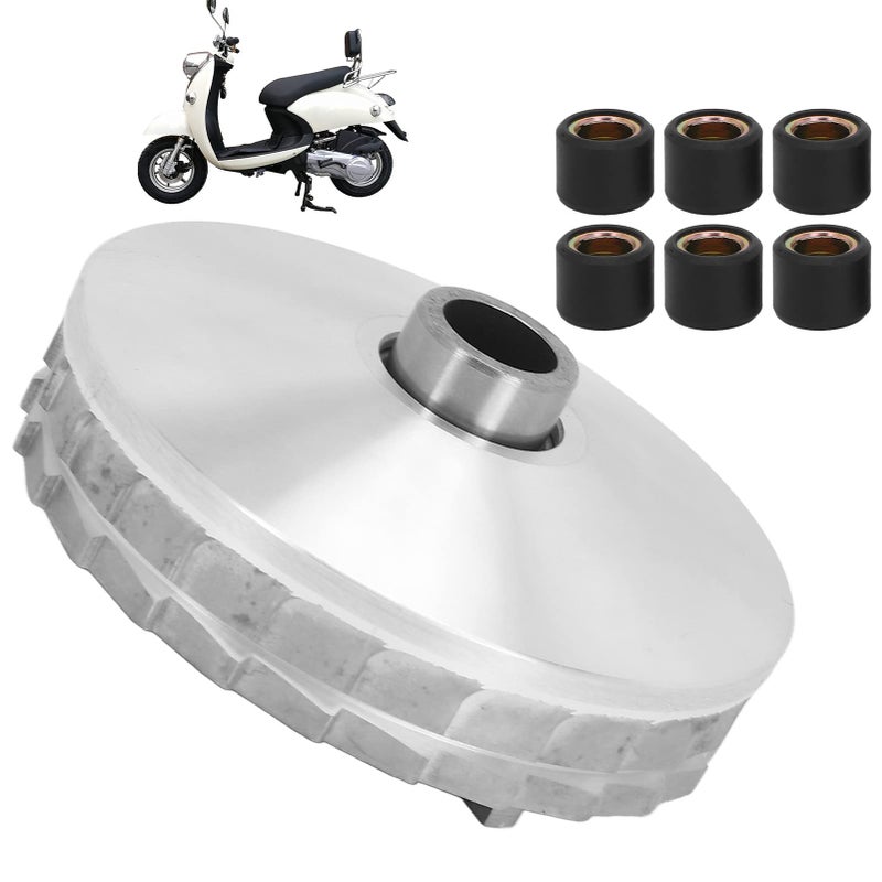 Entatial Entatial High Performance Racing Variator Kit, Copper Core Roller Engine Variator Set Complete Replacement for GY6 50cc 139QMB for Maintenance  - Image 2