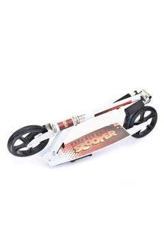 Generic Scooter for Adult Youth Kids - Foldable Adjustable Portable Ultra-Lightweight - White  - Image 2