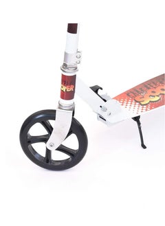 Generic Scooter for Adult Youth Kids - Foldable Adjustable Portable Ultra-Lightweight - White  - Image 4
