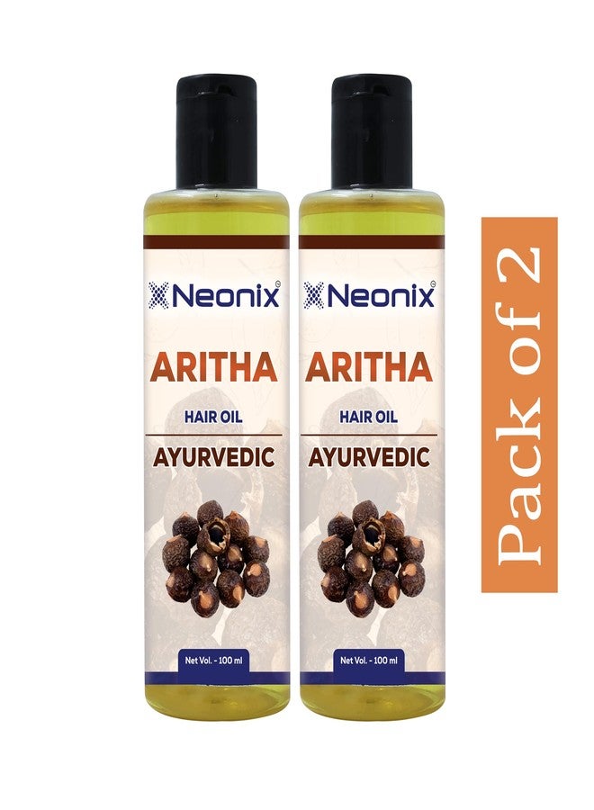 Neonix Natural Aritha Oil | Ayurvedic Formula For Long and Strong Hair | Strengthen Roots & Promotes Hair Growth |Promotes Growth | Fights Hair fall | For Men And Women (Pack of 2) - Image 2