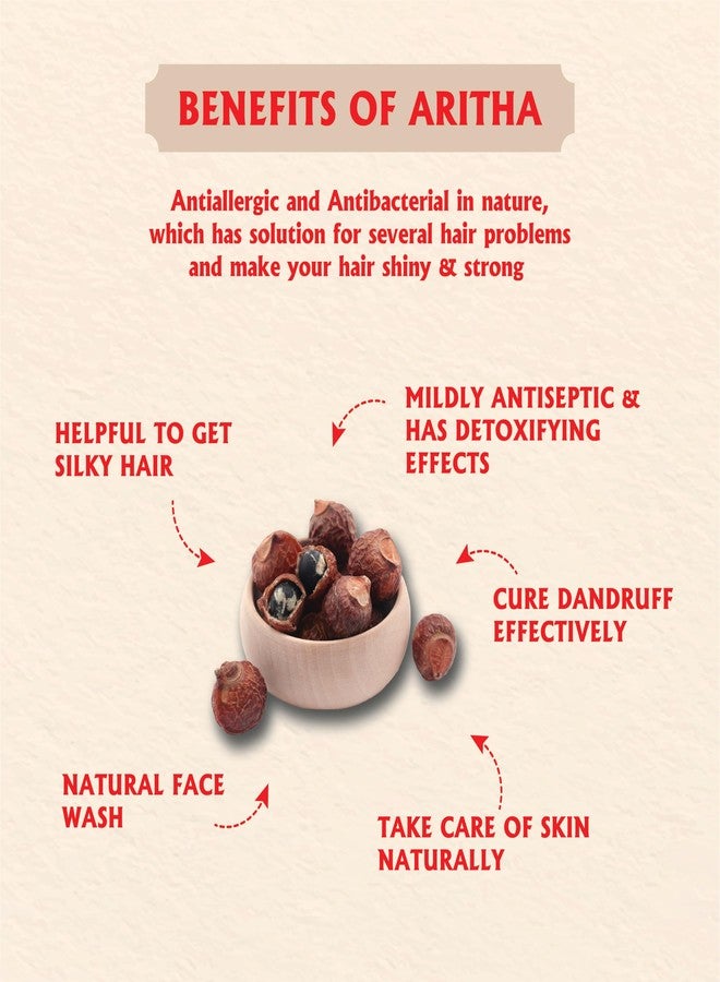 Neonix Natural Aritha Oil | Ayurvedic Formula For Long and Strong Hair | Strengthen Roots & Promotes Hair Growth |Promotes Growth | Fights Hair fall | For Men And Women (Pack of 2) - Image 5