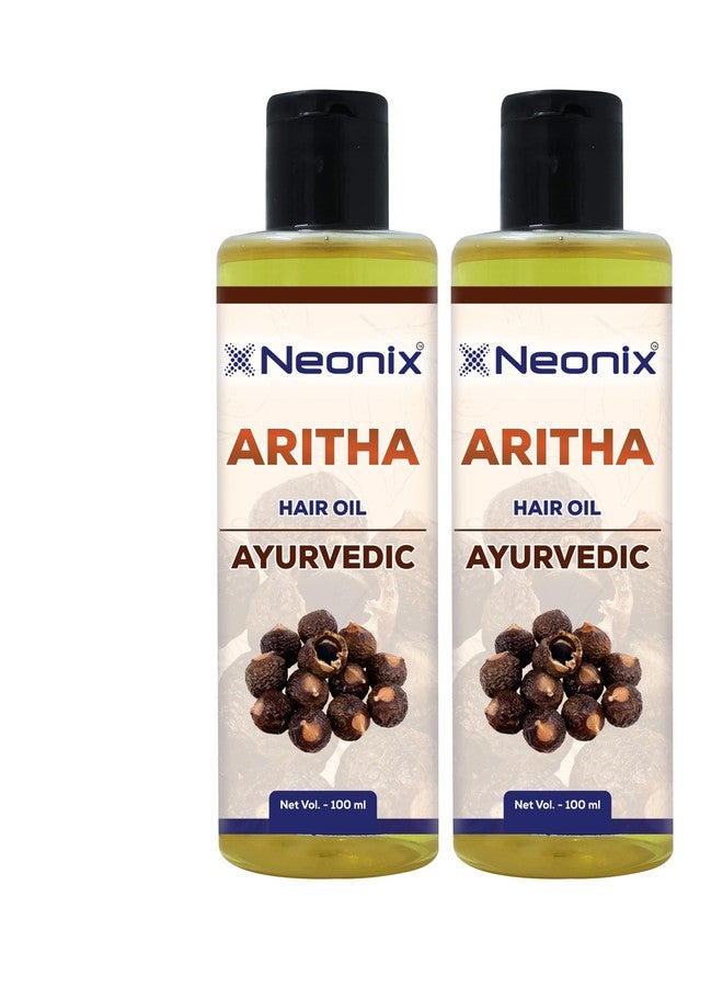 Neonix Natural Aritha Oil | Ayurvedic Formula For Long and Strong Hair | Strengthen Roots & Promotes Hair Growth |Promotes Growth | Fights Hair fall | For Men And Women (Pack of 2) - Image 1