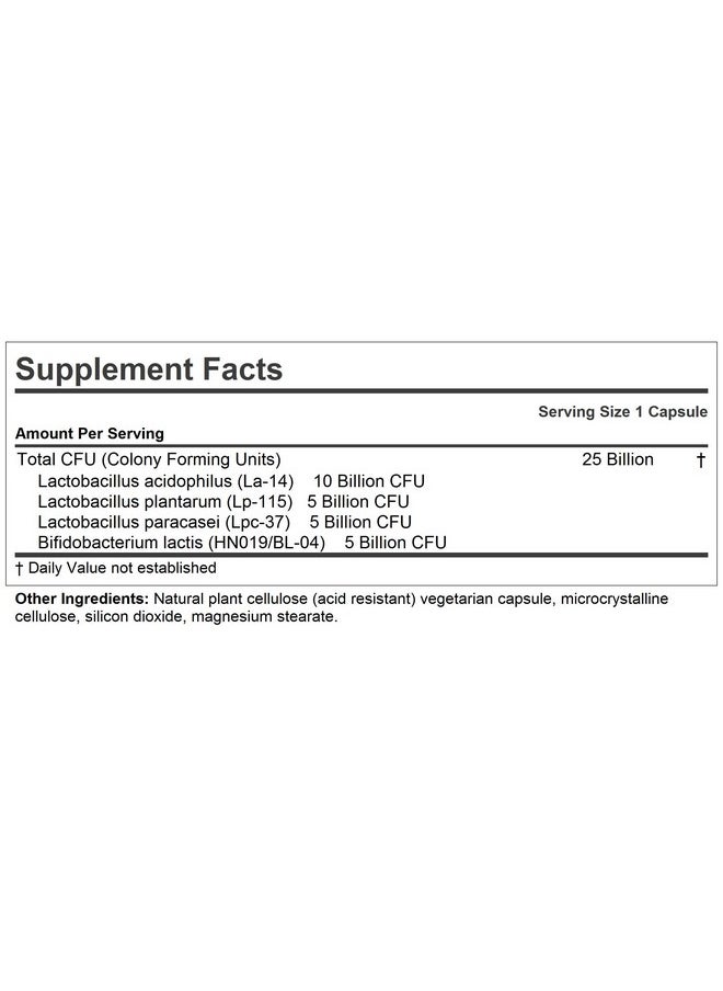 Andrew Lessman Ultimate Friendly Flora Probiotic 30 Capsules 25 Billion Cfu Comprehensive Blend Of Five Probiotic Strains Powerful Immune And Digestive Support. Probiotics For Women Or Men  - Image 3
