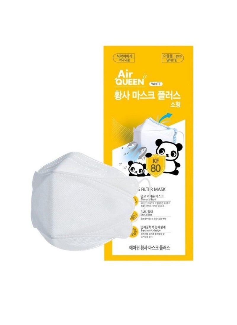 Air QUEEN - Pack Of 10 Pieces KF80 Face Mask Micro Dust Protection Face Mask Kids Face Mask - Image 1